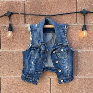 G by Guess Denim Vest